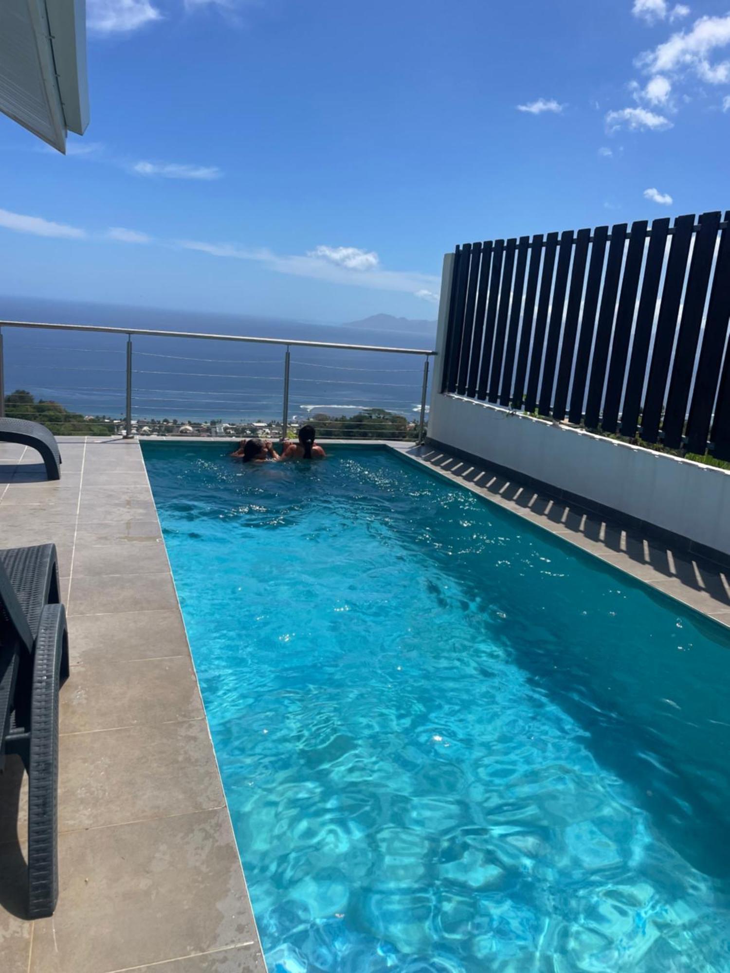 Tahiti Moeatama : Villa Nui Avec Piscine Privee Папеэте Экстерьер фото
